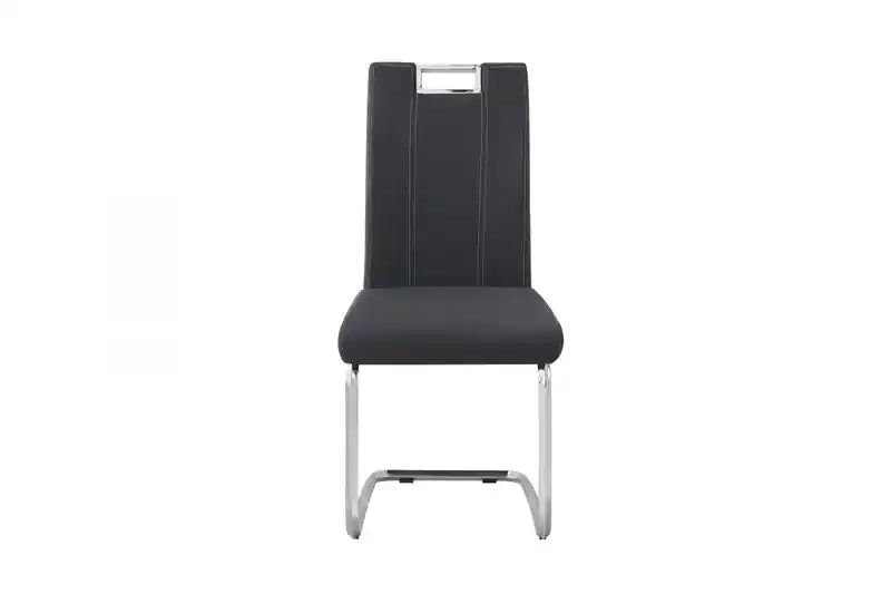 Paladin II Dining Chair, Grey Fabric (set Of 2)