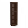 Axess 5-Shelf Narrow Bookcase