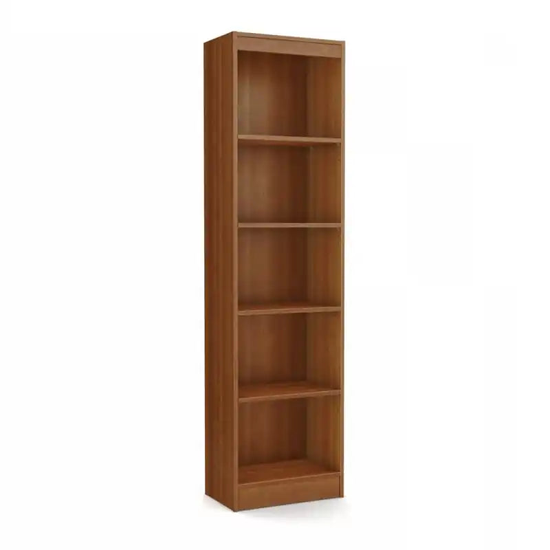 Bibliothèque étroite à 5 étagères