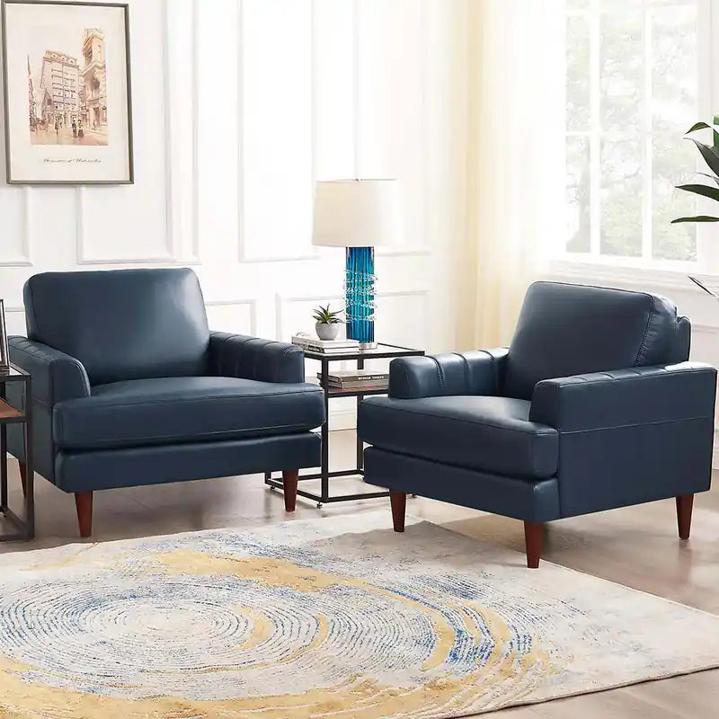 Fauteuil en cuir