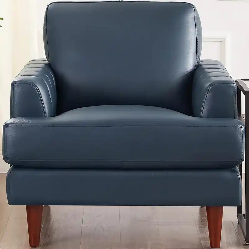 Fauteuil en cuir