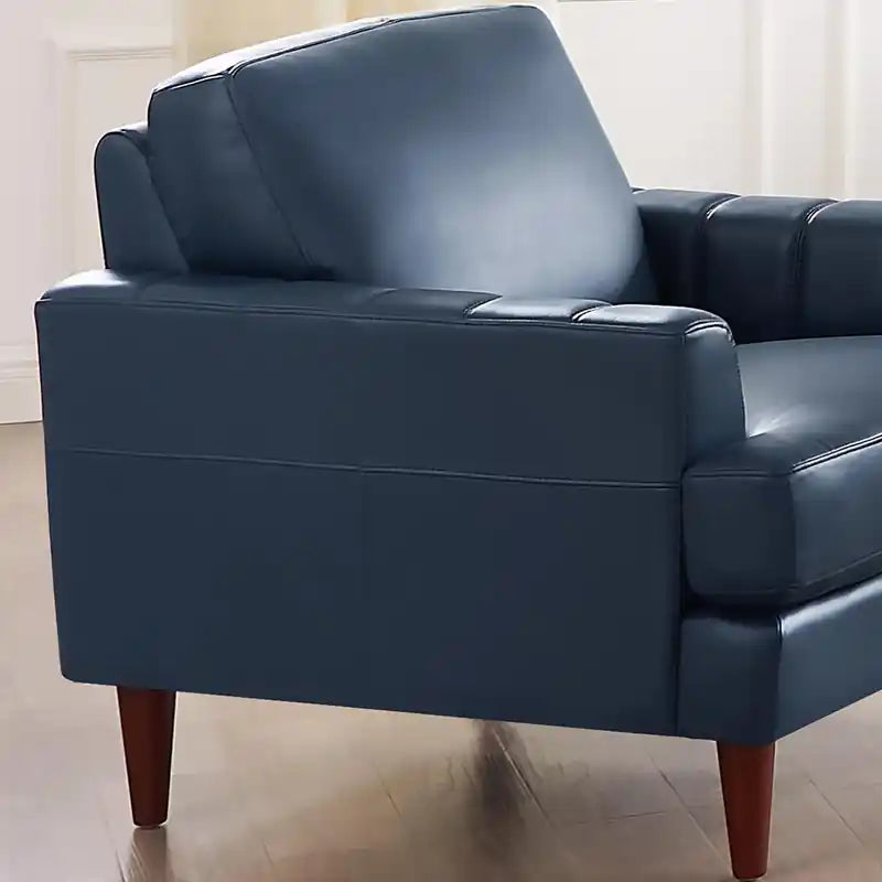 Fauteuil en cuir