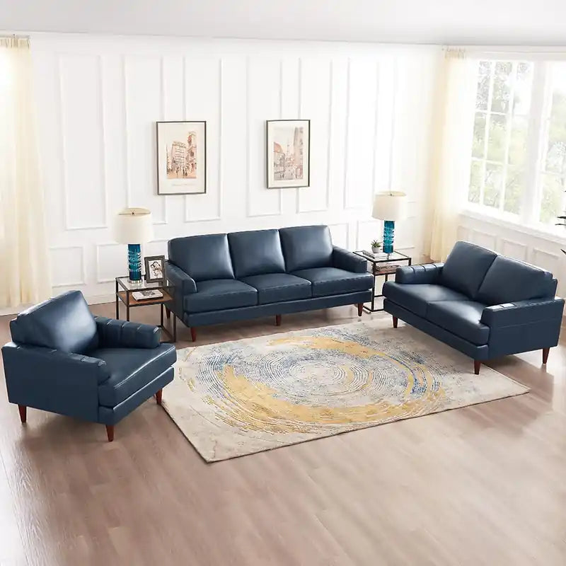 Fauteuil en cuir