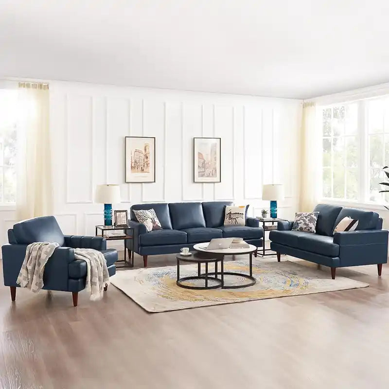Fauteuil en cuir