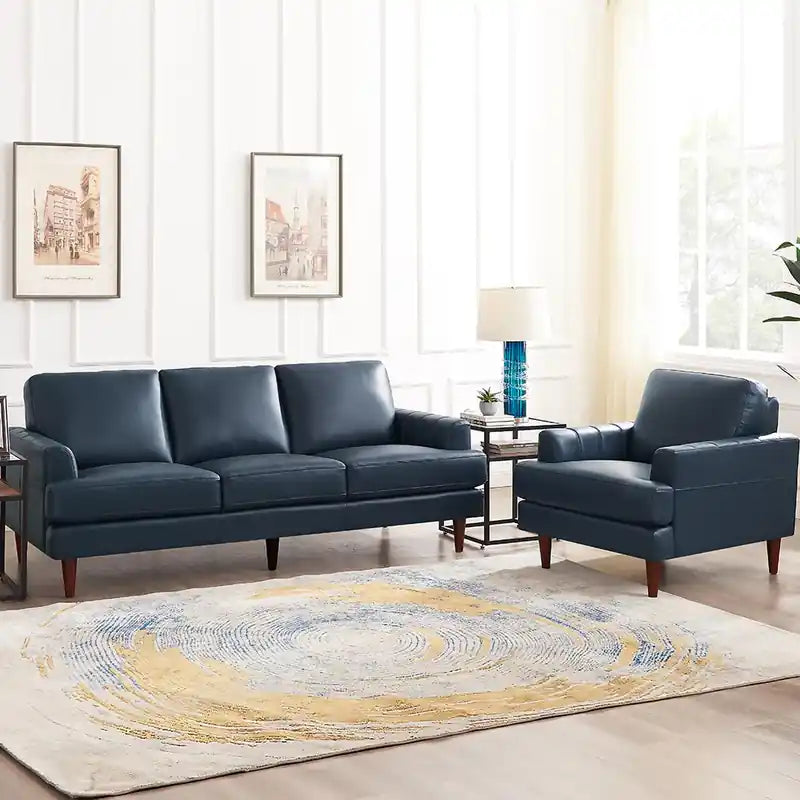 Fauteuil en cuir