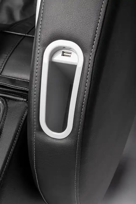29.5 Fauteuil de massage en similicuir avec Bluetooth et port USB
