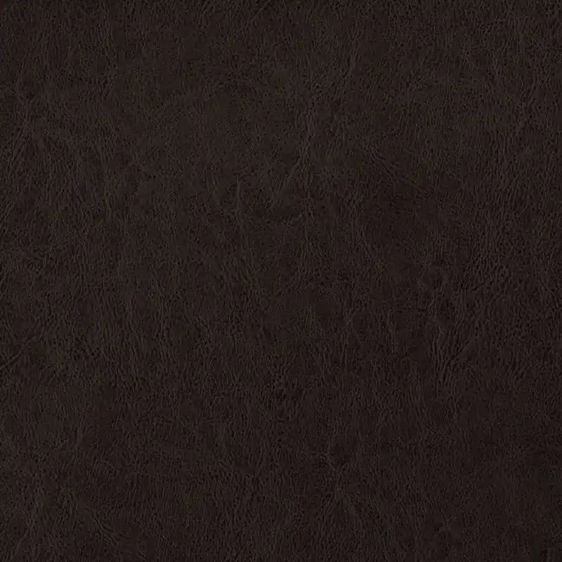 Tête de lit rembourrée en tissu de cuir végétalien marron, capitonnée