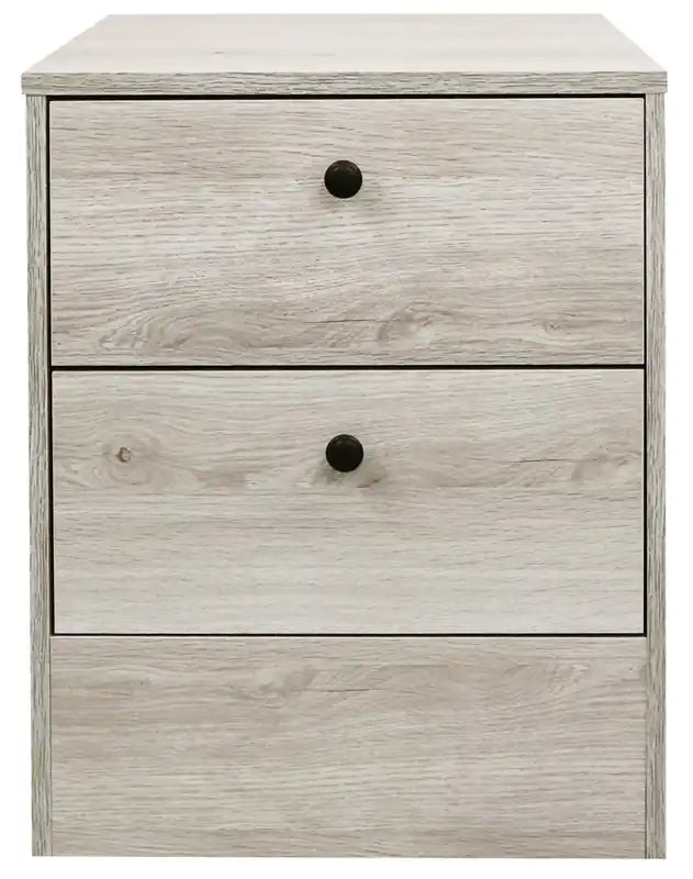 Table de chevet à 2 tiroirs, 46,7 cm (L) x 56,4 cm (H)