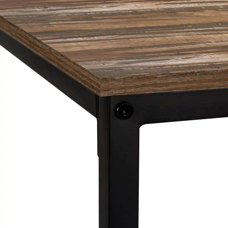 Bureau d'angle en L de 58,25 po