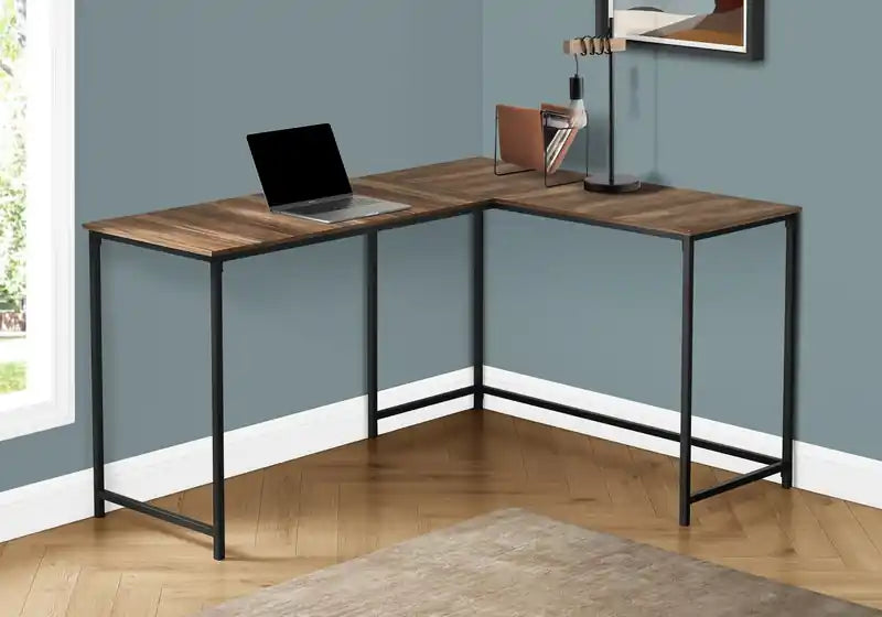 Bureau d'angle en L de 58,25 po