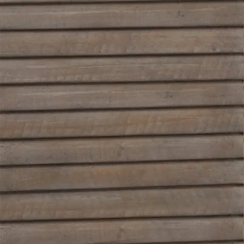 Table d'appoint traditionnelle 20 avec rangement et étagère - Pin gris et bronze