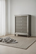 Max Bedroom Chest of Drawers, 5-Drawer, 38W x 54.3H, Glam