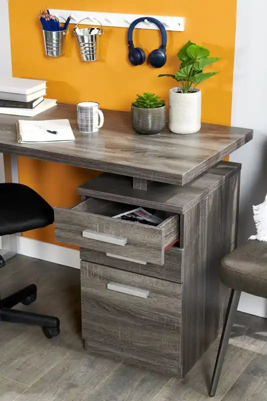 Bureau réversible avec rangement 47 pouces