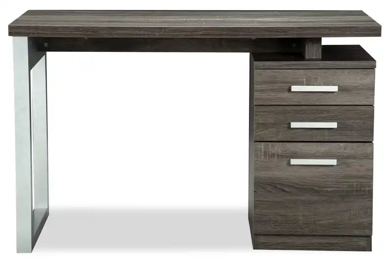 Bureau réversible avec rangement 47 pouces