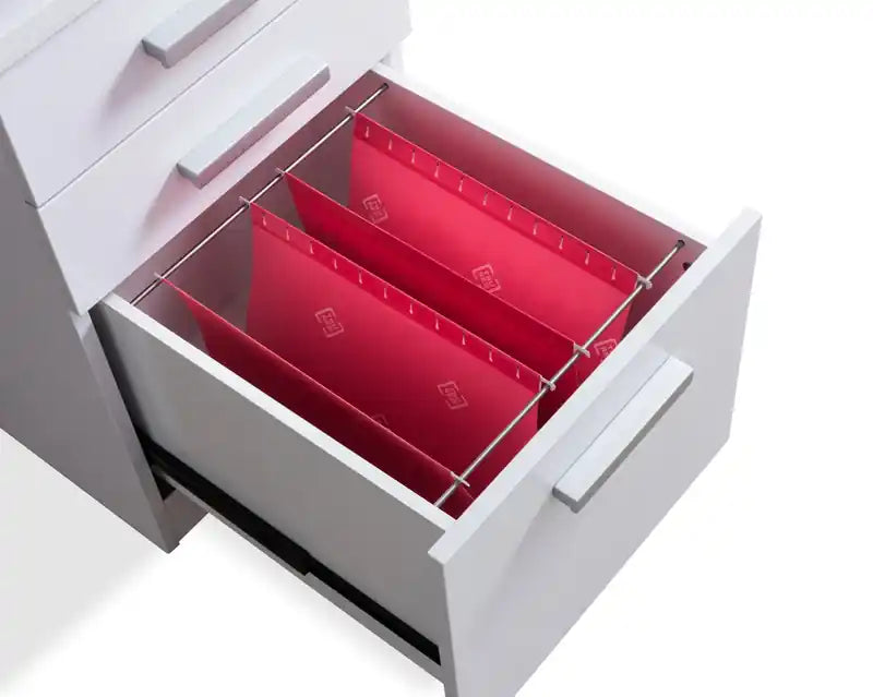 Bureau réversible avec rangement 47 pouces